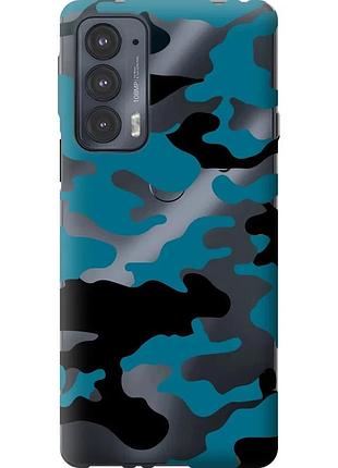 Чехол силиконовый на телефон motorola edge 20 камуфляж прозрачный фон "4877u-2497-58250"
