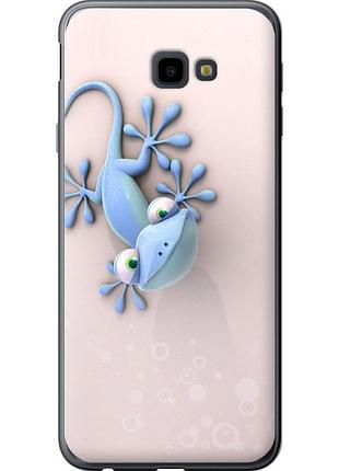 Чехол силиконовый на телефон samsung galaxy j4 plus 2018 геккончик "1094u-1594-58250"
