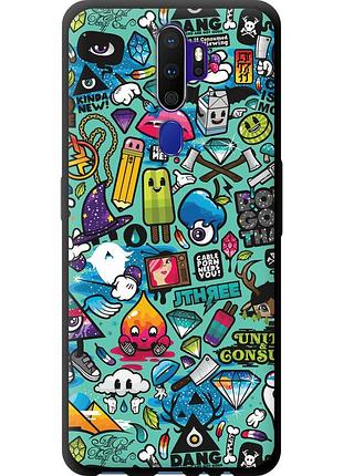 Чехол tpu на телефон oppo a9 2020 стикер бомбинг 1 "693b-1865-58250"