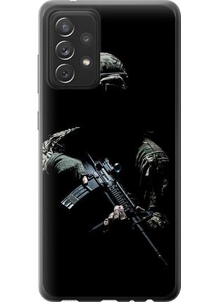 Чохол 2d пластиковий патріотичний на телефон samsung galaxy a72 a725f захисник v3 "5226t-2247-58250"