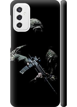 Чохол 3d пластиковий матовий патріотичний на телефон samsung galaxy m52 m526b захисник v3 "5226m-2490-58250"