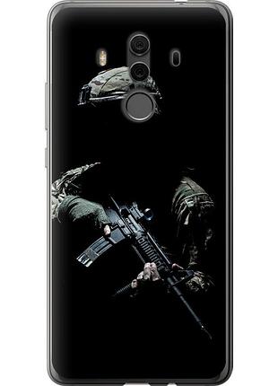 Чехол 2d пластиковый патриотический на телефон huawei mate 10 pro защитник v3 "5226t-1138-58250"