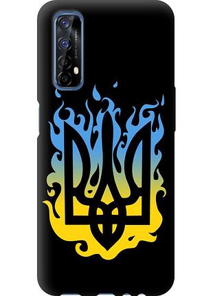 Чехол tpu патриотический на телефон realme 7 герб v1 "5258b-2081-58250"