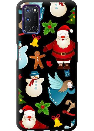 Чохол tpu на телефон oppo a72 новорічний 1 "4614b-2011-58250"