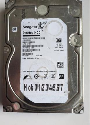 Донор hdd seagate st6000dm001 h01234567 100743767 rev b