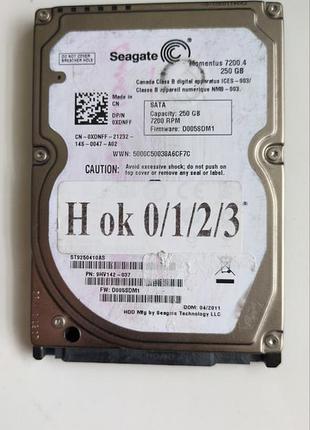 Донор hdd seagate st9250410as h0123 100565308 rev a
