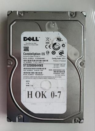 Донор hdd seagate st32000644ns h01234567 100579470 rev b