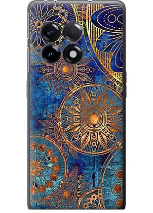 Чохол силіконовий на телефон oneplus ace 2 5g золотий візерунок "678u-4043-58250"