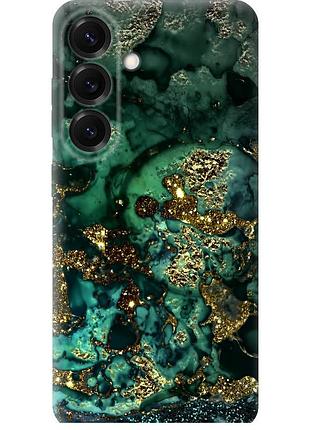 Чохол силіконовий на телефон samsung galaxy s25 мармур золото багатство "5419u-3804-58250"