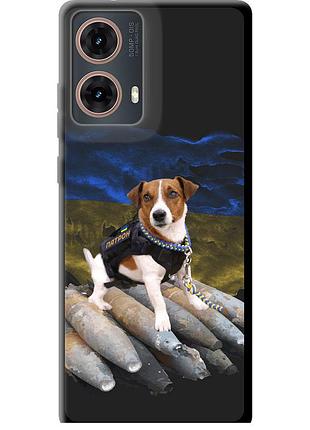 Чехол tpu патриотический на телефон motorola moto g85 5g патрон "5320b-3780-58250"