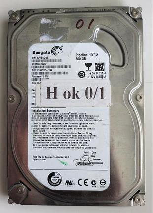 Донор hdd seagate st3500312cs h01 100535704 rev c