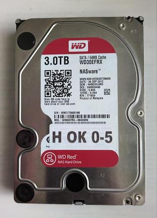 Донор hdd wd30efrx 68ax9n0 h012345 2060-771824-003 rev p1