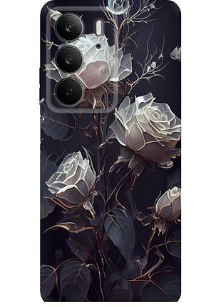 Чохол силіконовий на телефон realme c75 4g троянди 2 "5550u-3878-58250"