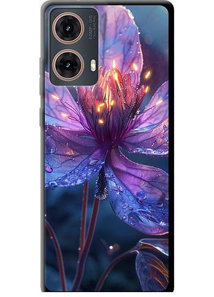 Чехол tpu на телефон motorola moto g85 5g магический цветок "6038b-3780-58250"