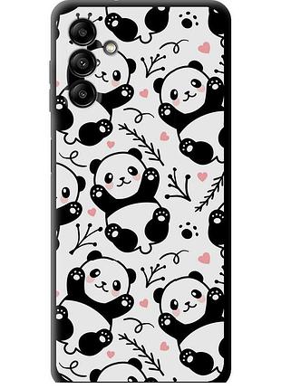 Чехол tpu на телефон samsung galaxy a13 5g панды "4318b-3853-58250"