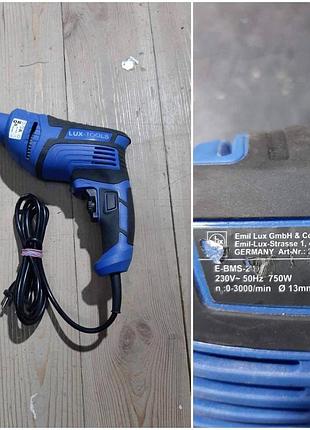 Дриль ударний lux tools e-bms-21 (товар вживаний) 2