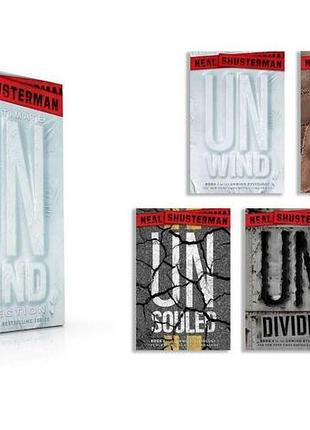 Колекція «ultimate unwind dystology» з 5 книг у коробці від ніла шустермана «unwind»