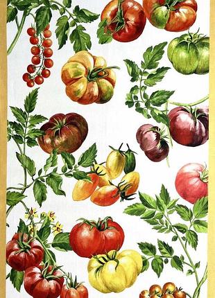 Полотенце для кухни с рисунком овощей 51 * 76 см, тм "тиротекс" 100% хлопок