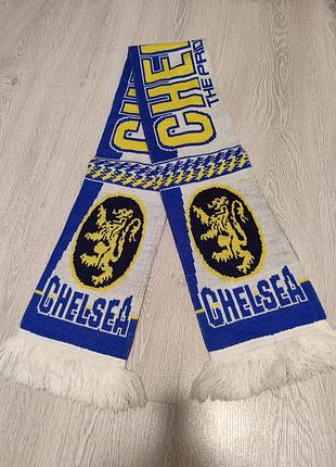 Коллекционный шарф фк челси/chelsea