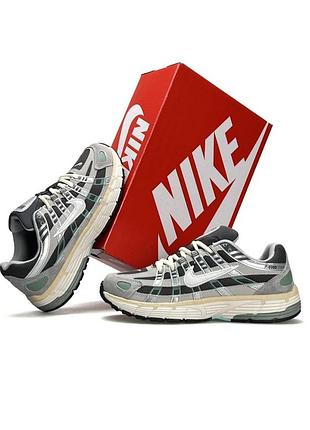 Nike p-6000 m grey black green