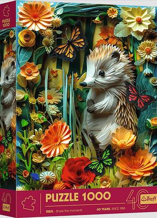 Пазл їжак з 3d ефектом 1000 елементів trefl
