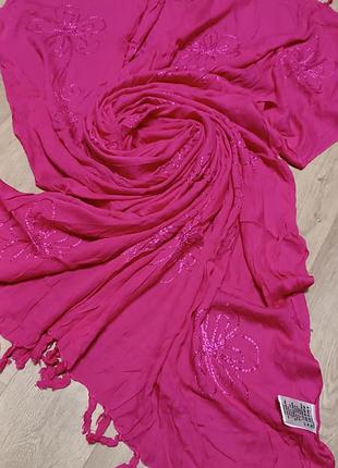 Парео палантин шарф шаль rayon вискоза шелк