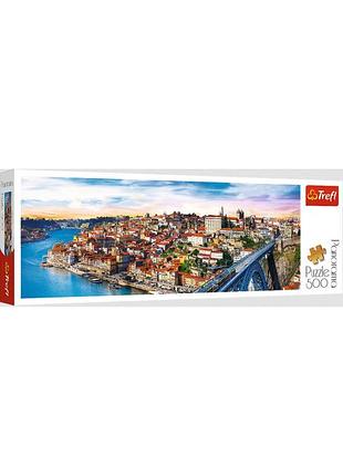 Пазл порто португалія 500 елементів панорама trefl