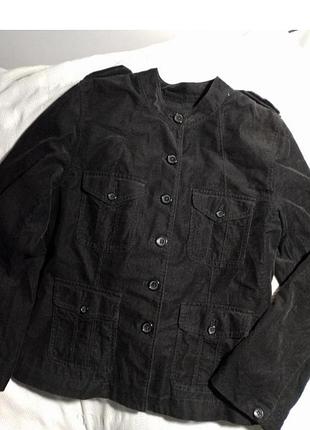 Жакет вельветовый темно-коричневый calvin klein