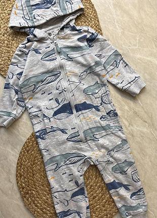 Комбінезон на флісі 74 см 6-9 місяців (буде довше)