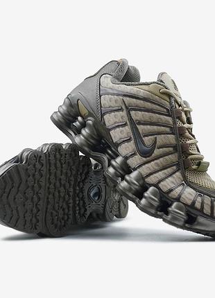Nike shox tl khaki ironstone off noir