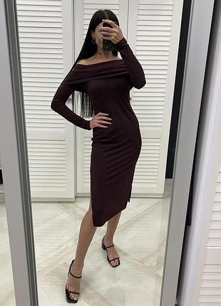 Гарна сукня міді h&m 2