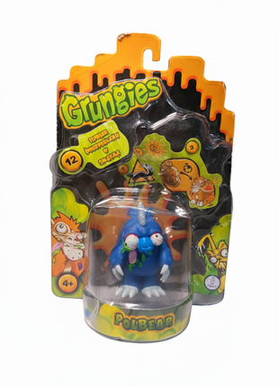 Колекційна фігурка grungies polbear — монстр гранджіс полярний ведмідь в упаковці серія 12 — фігурка-монстр на блістері оригінал, колекційний монстрик