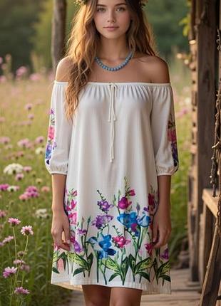 Плаття в этно стиле