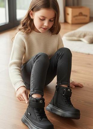 Черевики clibee арт.kb522 black, чорний 5