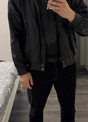 Шкіряна куртка by wilsons (made in korea)