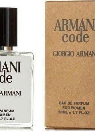 Giorgio armani code woman 50ml