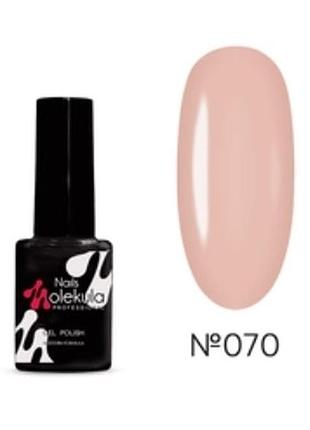 Гель-лак для нігтів nails molekula gel polish 11 мл №34 малиново-рожевий