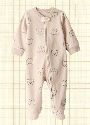 Флісові сліпи carters 0-3м, 3-6м, 6-9м