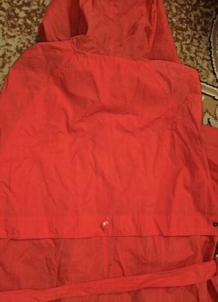 Тренч красный 3