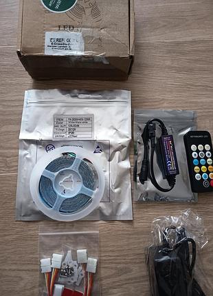 Led світлодіодна стрічка моделі fw-2835w+ww-120nw