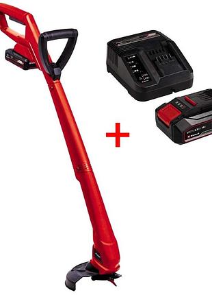Аккумуляторный триммер einhell gc-ct 18/24 li p solo : с акб 18v + зарядное (3411104, 4512097)_light343