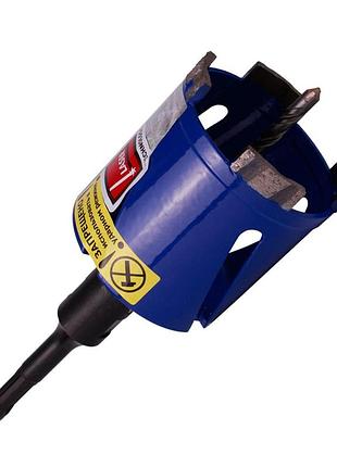 Алмазна коронка по бетону distar 82 мм з хвостиком / sds+ (17982445083)_light343