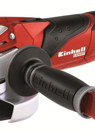 Профессиональная угловая шлифмашина einhell te-ag 125/750 : 750 вт, 11100 об/мин, диск 125 мм (4430880)_light343