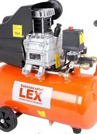 Воздушный компрессор lex lxc24 -24 л 2.5 квт. 210 л / хв_light343