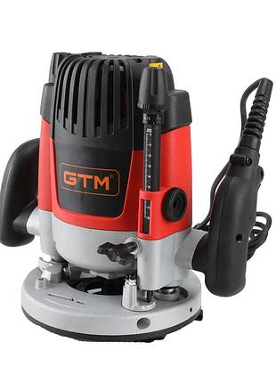 Мощный фрезер сетевой gtm r67/2200vs 2200 вт: 2200 вт, цанга 8/12 мм, 21000 мин-1 (r67/2200vs)_light343