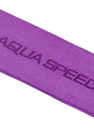 Рушник aqua speed dry soft 7327 фіолетовий унісекс 70x140 см