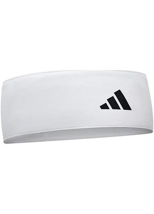 Повязка на голову adidas headband белый женщины one size