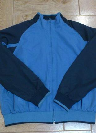 Куртка мужская синяя голубая харик чоловічий бомбер харрингтон petroleum style р.xl🇬🇧2 фото