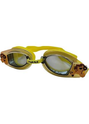 Окуляри для плавання volna uzh kids жовтий діти one size