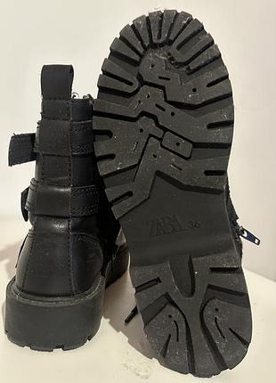 Чоботи zara 36 розмір 4